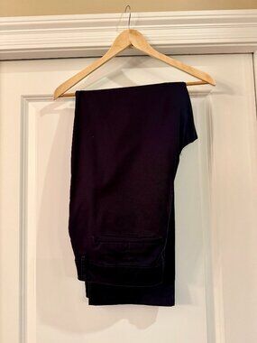 Lee Women’s Wrinkle-Free Pants – Size 18 – Career Casual Slacks – Comfort Fit